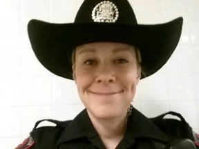 Kim Prodaniuk, a CPS Constable who is on stress leave.