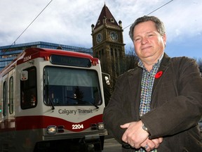 DARREN MAKOWICHUK/CALGARY SUN/QMI AGENCY-Ward 12 alderman, Shane Keating, is not happy the Green TRIP funding for the S.E. LRT expansion is being considered for other smaller projects instead on Sunday November 7, 2010.DARREN MAKOWICHUK/QMI AGENCY ORG XMIT: P5LRT0