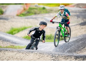 Summer bike camps at Winsport. Courtesy Dave, Holland, Winsport