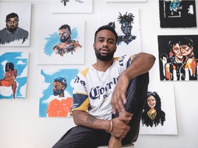 Artist Jae Sterling. Photos by Esther Cho.