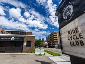 Pictured is Ride Cycle Club in Calgary on Thursday, July 16, 2020.