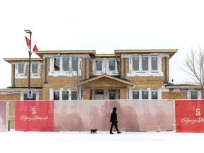 The Calgary Stampede Dream Home will be completed in 2021. It was delayed by the COVID-19 pandemic, which led to the cancellation of the Stampede.