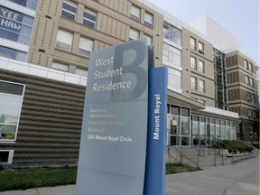 The West Student Residence at Mount Royal University. Wednesday, July 15, 2020.