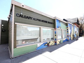 The Alpha House Society in Calgary's East Village area.