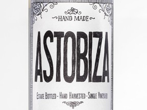 Calgary Herald, July 21, 2020 Astobiza Txakoli White from Txakoli de Alava, in Spain's Basque Region, for Darren Oleksyn wine column appearing in the Calgary Herald, August 1, 2020.