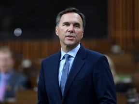 Finance Minister Bill Morneau delivers the government's fiscal snapshot in the House of Commons in Ottawa on Wednesday, July 8, 2020.