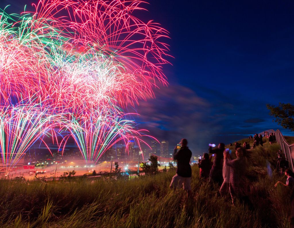 Fireworks bring Stampede spirit to Calgary | Calgary Herald