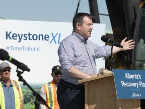 Premier Jason Kenney announced, in Oyen, Alberta on Friday, July 3, 2020, that shovels are in the ground on the Alberta segment of the Keystone XL pipeline.