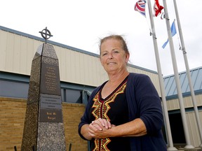 Heather Beaton from The Royal Canadian Legion Chapelhow Branch 284 has seen a decline due to COVID-19 in Calgary. Thursday, July 2, 2020.