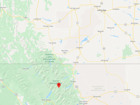 Area where a climber died in Montana on Tuesday, July 21, 2020.