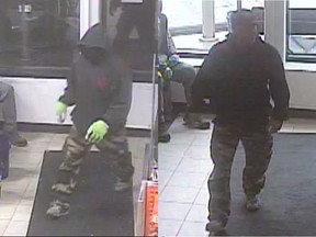 Calgary Police believe the same man is responsible for six break-and-enters in the Crowfoot Crossing shopping district.