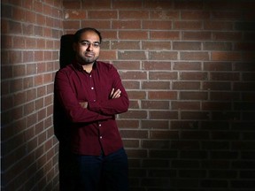 Dr Sajjad Fazel poses in Calgary on Sunday, Aug. 9, 2020. Fazel is a public health researcher at the University of Calgary who studies COVID-19 misinformation through traditional and social media outlets.