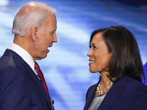 Polls show former vice president Joe Biden, with Kamala Harris, has built an expansive lead in nearly every battleground state that Donald Trump won narrowly in 2016 as the Democratic convention begins Monday, August 17, 2020.