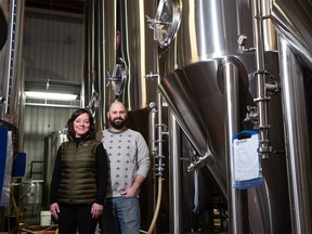 Advancing Canadian Wastewater Assets (ACWA) has partnered with Village Brewery and Xylem Inc. to brew Alberta’s first beer made with reused water. Christine O’Grady is the ACWA employee who led this project, and Jeremy McLaughlin is the Brewmaster from Village Brewery.