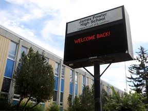 Calgary public schools are getting ready to open throughout Calgary on Monday, August 31, 2020.