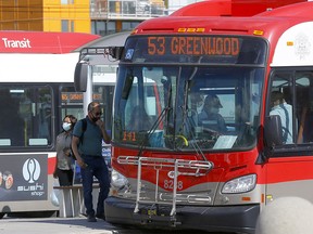 Calgary Transit returned to full capacity and lifted its COVID-19-related seating restrictions starting today in Calgary on Monday, August 17, 2020.