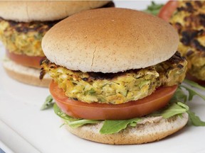 Veggie Burgers for ATCO Blue Flame Kitchen for Aug. 19, 2020; image supplied by ATCO Blue Flame Kitchen