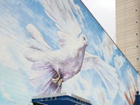The city is planning to paint over the longstanding mural on the Calgary Urban Project Society building with one dedicated to the Black Lives Matter movement.