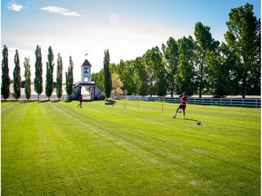 Cavalry FC returned to the pitch to begin training after getting approval from the Alberta government. Supplied photo