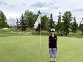 Kim Young, a member at Lynx Ridge Golf Club in Calgary, has celebrated three aces so far in 2020.