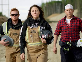 Natallie Gamble leads the cast of Pipe Nation, filmed in central Alberta.
