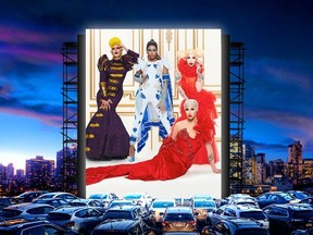 Canada's Drag Race Live at the Drive-In -  The lineup in Ottawa is Brooke Lynn Hytes, Priyanka, finalists Scarlett BoBo and Quebec's Rita Baga, along with fan favorites Lemon, Juice Boxx and Ilona Verley.
For 0916 queens