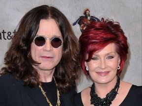 Ozzy Osbourne and Sharon Osbourne at Spike TV's Guys Choice Awards at Sony Pictures Studios in Culver City, California, May 6, 2010