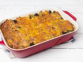 Ham Broccoli Strata for ATCO Blue Flame Kitchen for October 14, 2020; image supplied by ATCO Blue Flame kitchen
