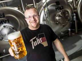 Jochen Fahr has received international recognition for his Bavarian style hefeweiss brewed in Turner Valley.