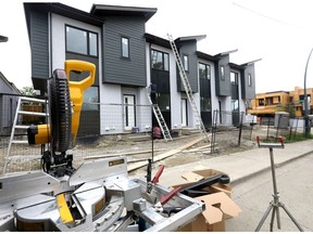 Overbuilding in Calgary means that the new home market will remain favourable for the buyer in the next while, says CMHC.