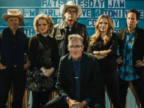 From left, Tim Leacock, Sydney Zadravec, Geoff Brock, Tom Phillips, Shaye Zadravec and Ian Grant.