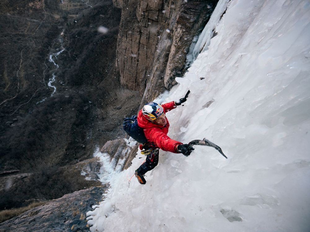 Of Ice and Men Canmore's Will Gadd subject of new iceclimbing documentary at Banff Mountain