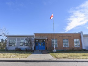 Pictured is Rosscarrock School in Calgary on Friday, Oct. 30, 2020.