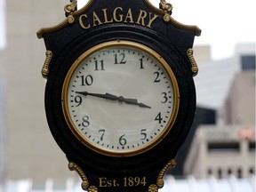 Remember to put your clocks back an hour this weekend in Calgary. Wednesday, October 28, 2020. Darren Makowichuk/Postmedia