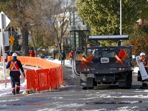 Crescent Road is reopening to vehicle traffic Calgary on Sunday, October 25, 2020.