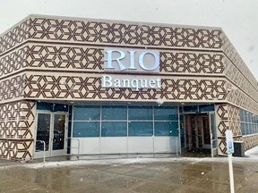 Rio Banquet Hall was ordered closed by AHS inspectors on its opening day due to problems with the sinks, and wastewater in the kitchen.