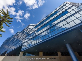 The Calgary Municipal Building on Tuesday, May 26, 2020.