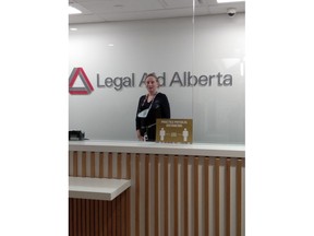 Sarah D'Souza is the managing director of the Calgary office of Legal Aid Alberta. The group has found new efficiency in a new space in the Fifth and Fifth tower downtown.