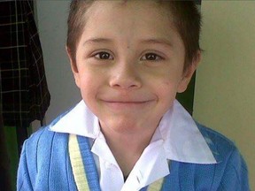 Emilio Perdomo, 5, was killed by his grandfather Perdomo Lopez.