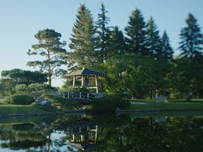 Nikka Yuko Japanese Gardens in Lethbridge. From the film Borrowed From Nature. Kino Sum