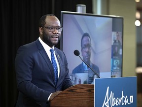 Minister of Justice and Solicitor General Kaycee Madu outlined, from Edmonton on Thursday, November 19, 2020, new rules for Alberta’s police.