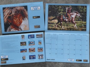 Postmedia Calgary - HOPEthiopia has created this charity calendar to raise money. The original cover painting "Wild And Wondrous" will be sold at silent auction. Submitted.