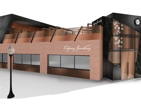 Calgary Jewellery rendering
