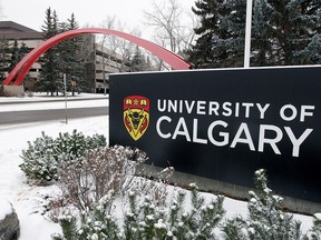 University of Calgary campus. Thursday, November 19, 2020.