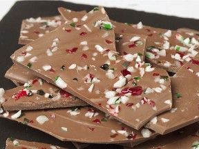 Candy Cane Bark for ATCO Blue Flame Kitchen for Nov, 25, 2020; image supplied by ATCO Blue Flame Kitchen