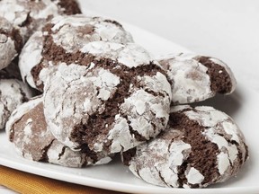 Spicy Crackled Chocolate Cookies for ATCO Blue Flame Kitchen for December 2, 2020; image supplied by ATCO Blue Flame Kitchen