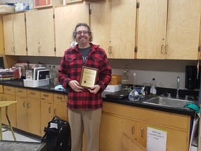 Sundre high school teacher Ryan Beck, who is battling terminal cancer while continuing to teach, has been recognized nationally as a physics teacher having been awarded the 2020 CAP Award for Excellence in Teaching High School/CEGEP Physics (Prairies and Northwest Territories).