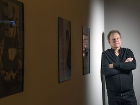 Artist Chris Cran poses for a photo at Trepanier Baer Gallery on Wednesday, December 9, 2020. Azin Ghaffari/Postmedia