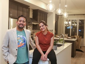 Sachin Sharma and Parul Chauhan love the location and the design of their new home by Morrison Homes in Cornerstone