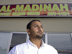 File photo: Malik Ashraf, vice-president of the Al Madinah Calgary Islamic Assembly, in 2006.